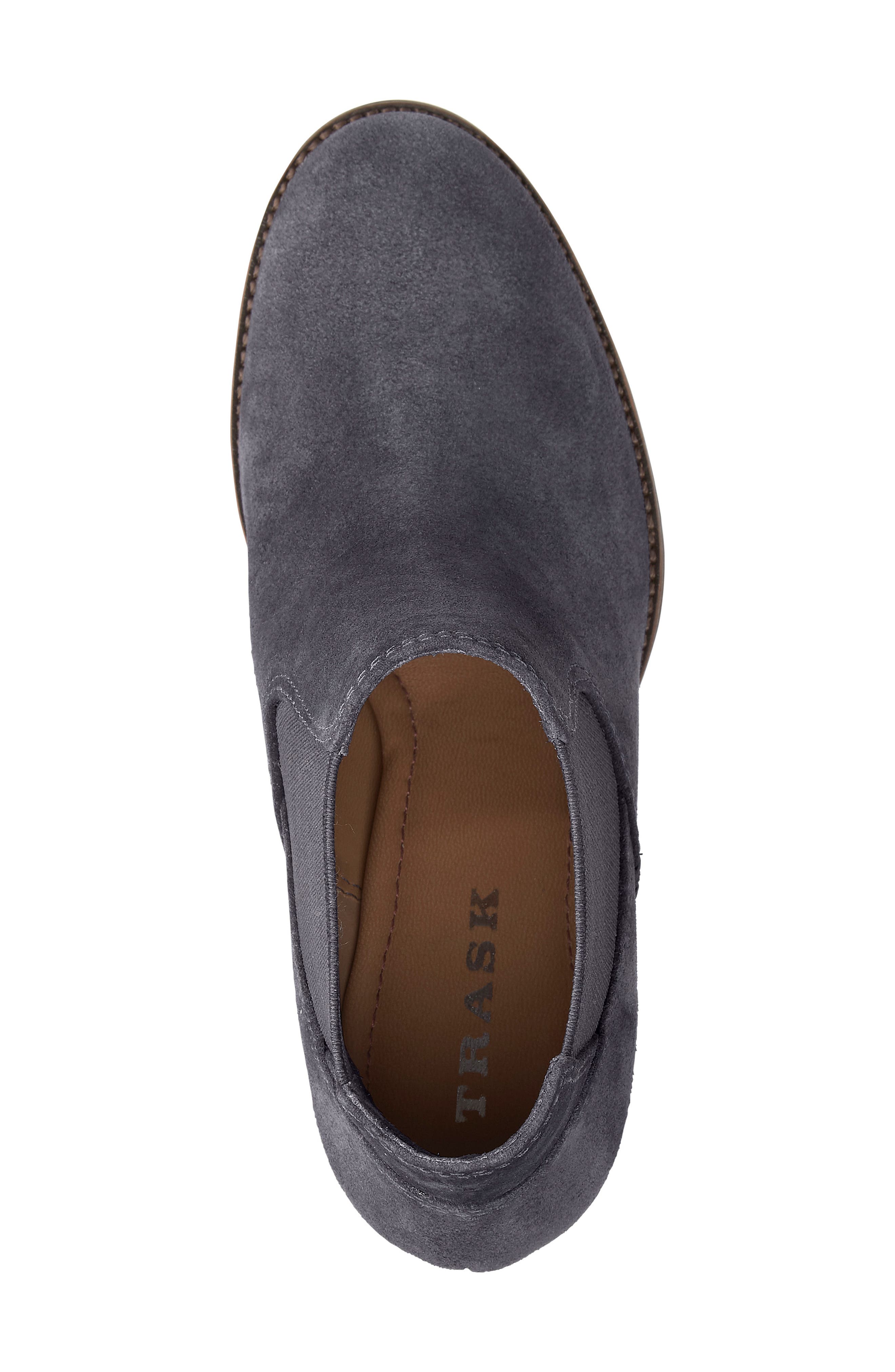Tatum Wedge Bootie, Alternate, color, INDIGO SUEDE