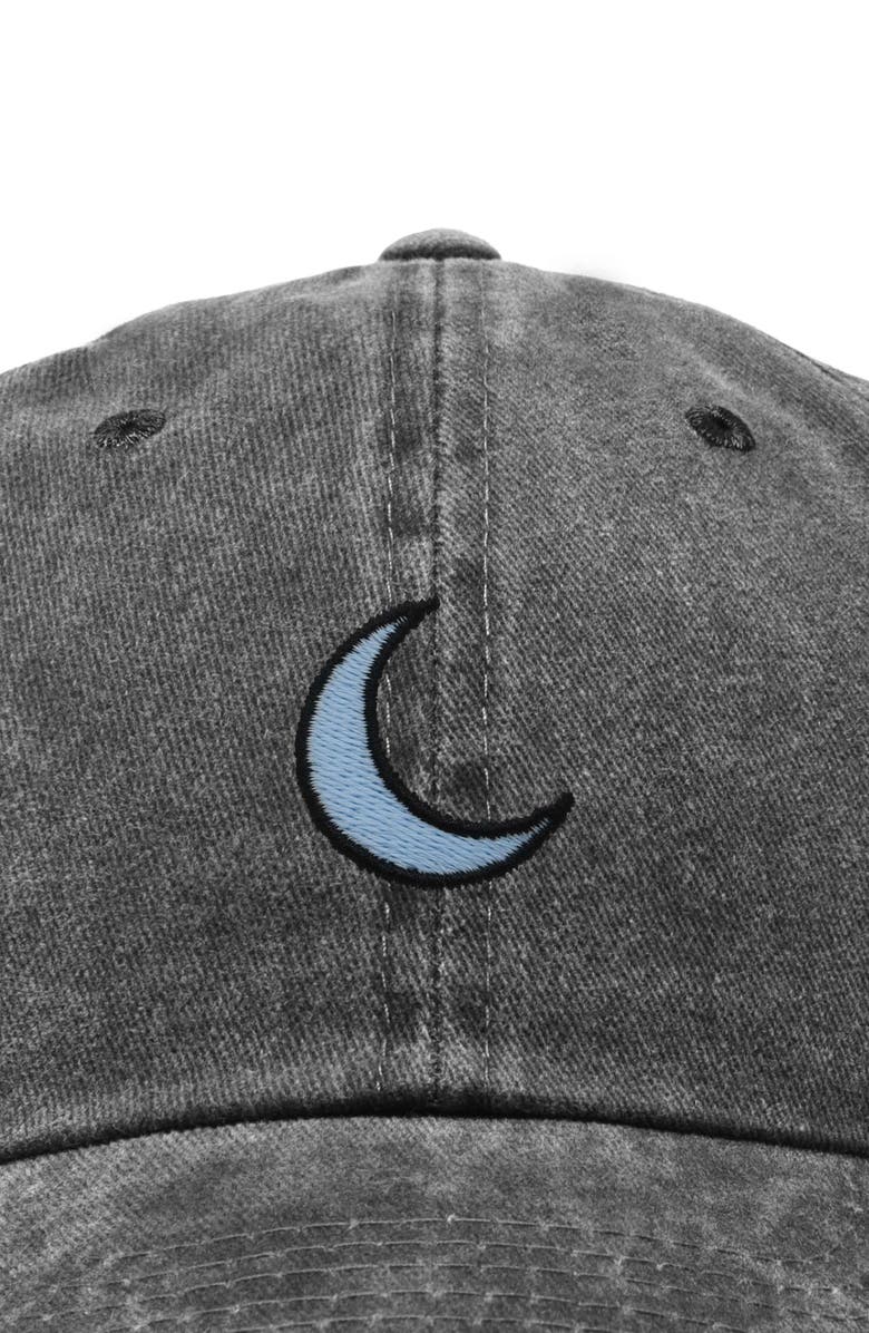 Dalix Moon Cap, Alternate, color, Washed Black