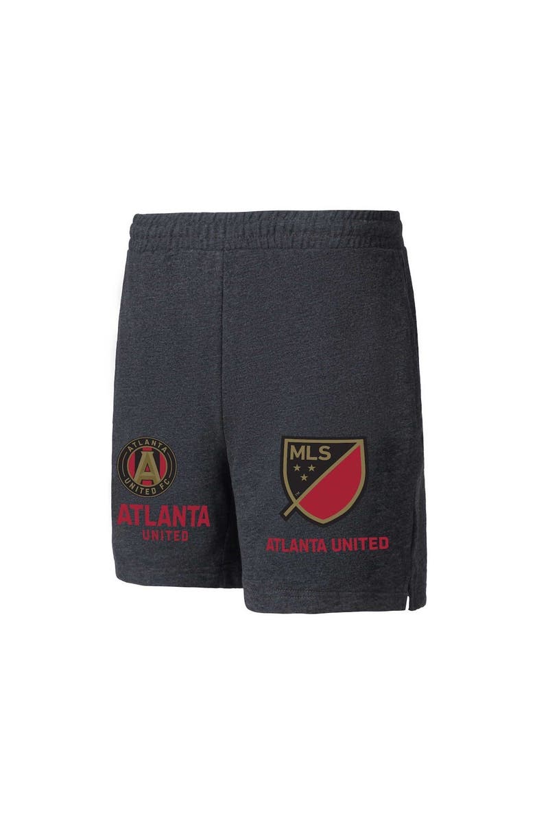 CONCEPTS SPORT Men's Concepts Sport  Charcoal Atlanta United FC Multi-Logo Shorts, Main, color, Charcoal