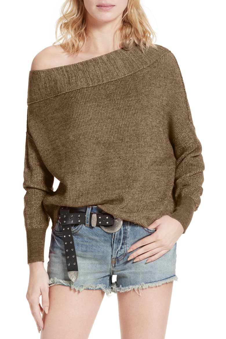 Alana Pullover Sweater, Main, color, BEIGE
