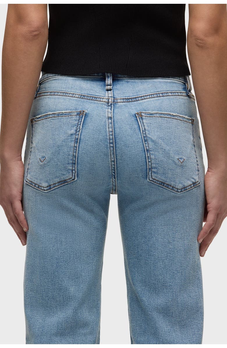 Hudson Jeans rosie high-rise wide leg petite, Alternate, color, Oak