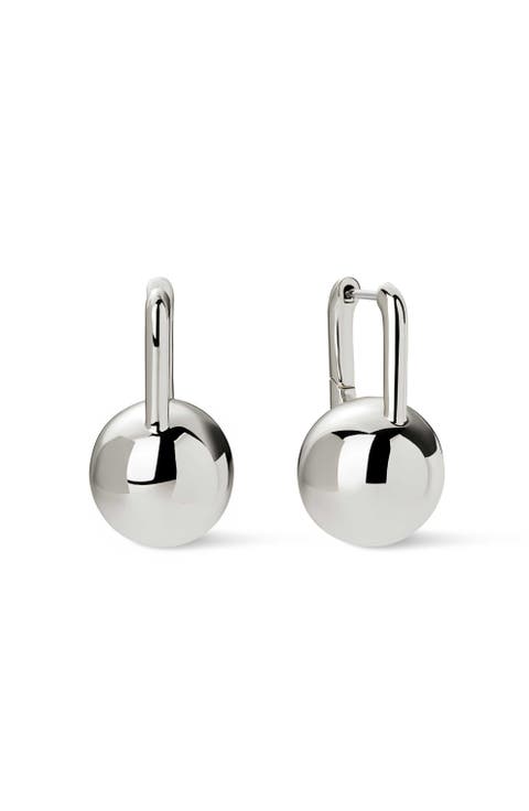 Statement Earrings - Perry Silver