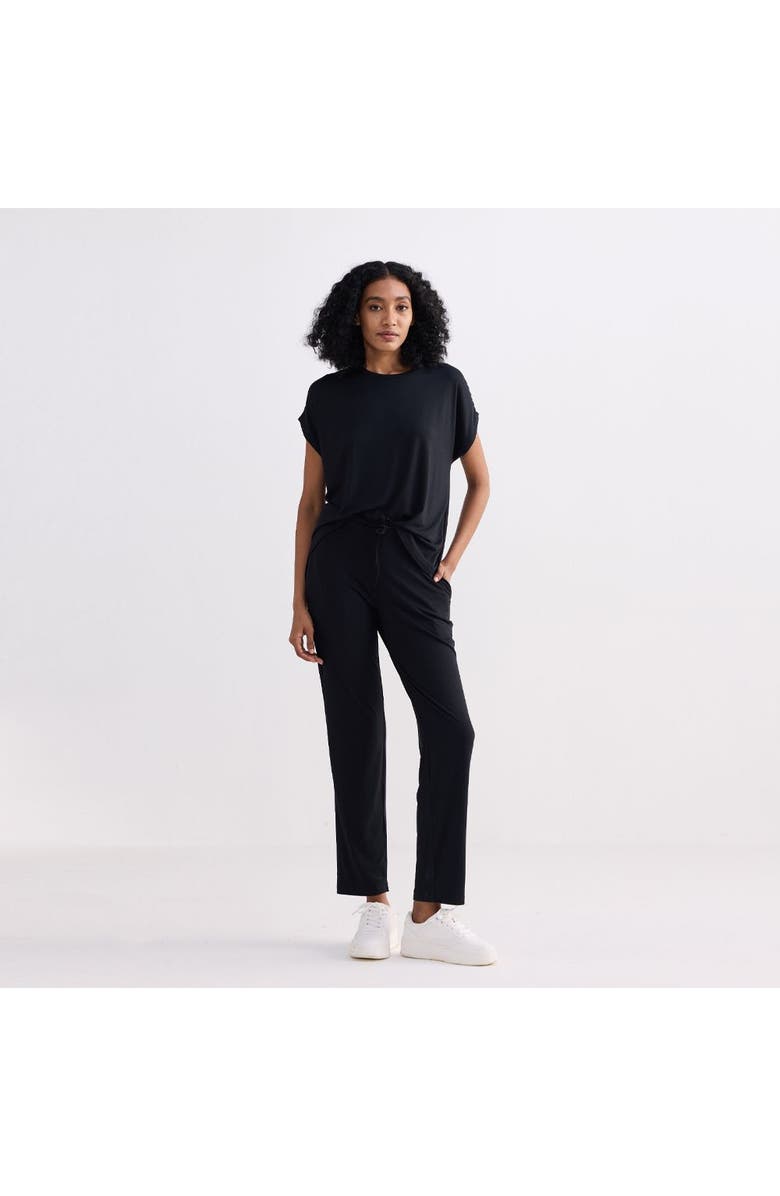 Reistor Relaxed Tee in Black, Alternate, color, Black