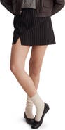 Madewell Wool Blend Miniskirt