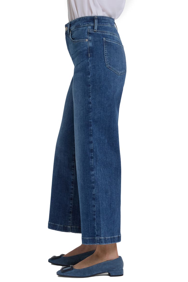 Teresa Wide Leg Crop Jeans, Alternate, color, FAIRMONT