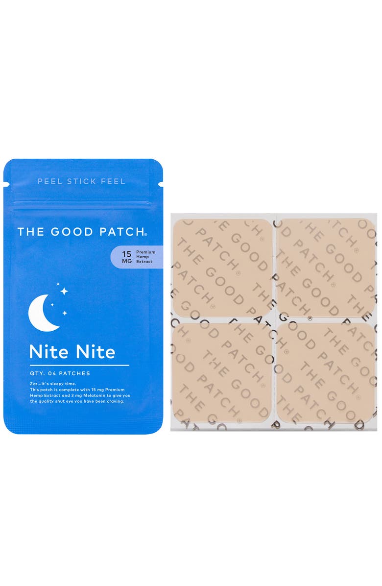 The Good Patch Nite Nite Wellness Patch, Main, color, NO COLOR