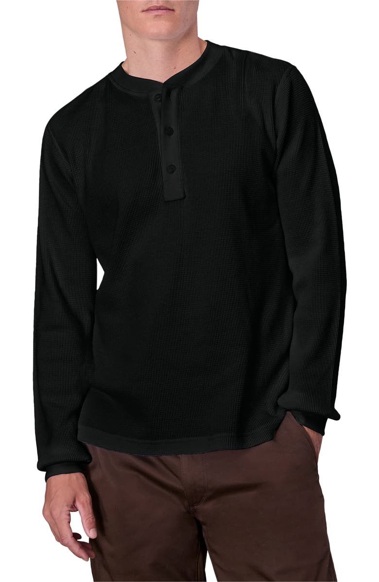 rag & bone Waffle Henley, Main, color, 