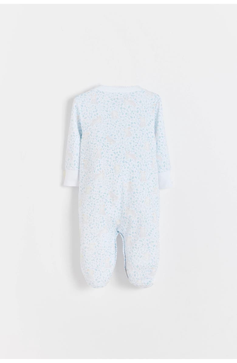 Babycottons Peanut Front-Snap Footie for Infant, Alternate, color, Full-Print