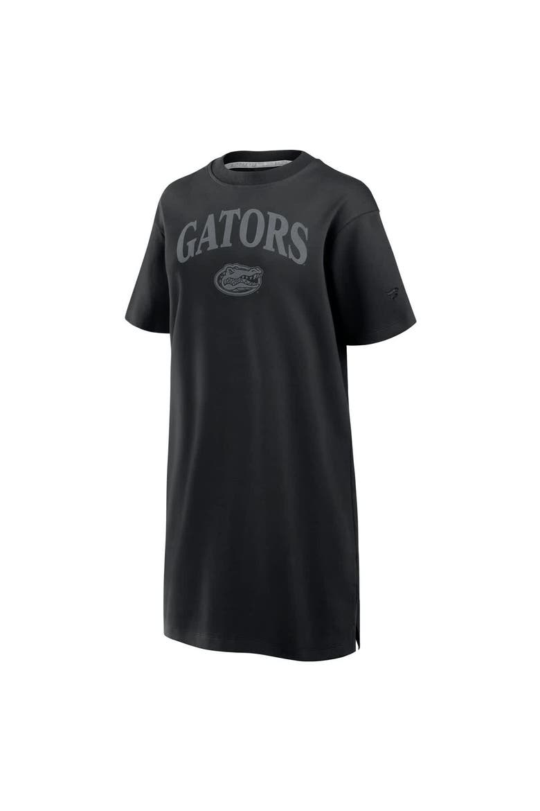 Women's Fanatics  Black Florida Gators Elements Go Tri-Blend T-Shirt Dress, Alternate, color, Black