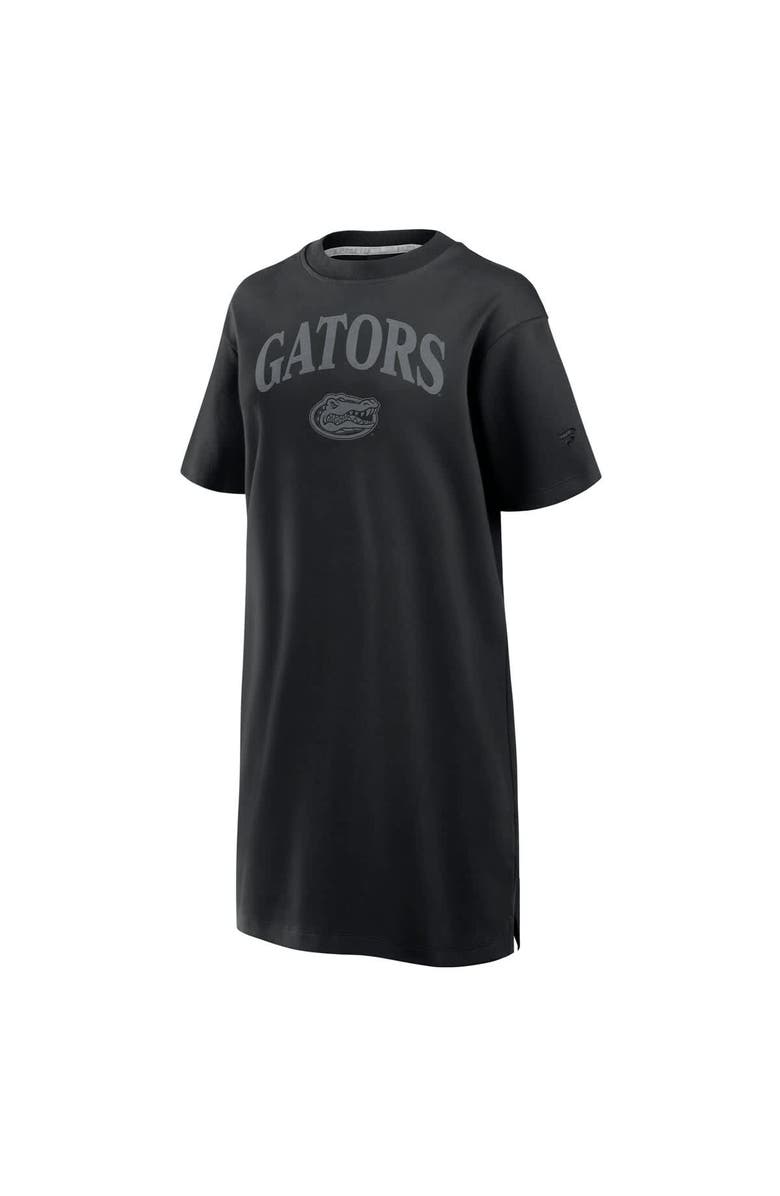 FANATICS Women's Fanatics  Black Florida Gators Elements Go Tri-Blend T-Shirt Dress, Alternate, color, Black
