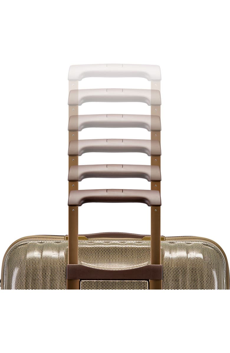 Hartmann Tweed CURV Hardside Global Carry-On Spinner 22', Alternate, color, Tweed/Natural Leather