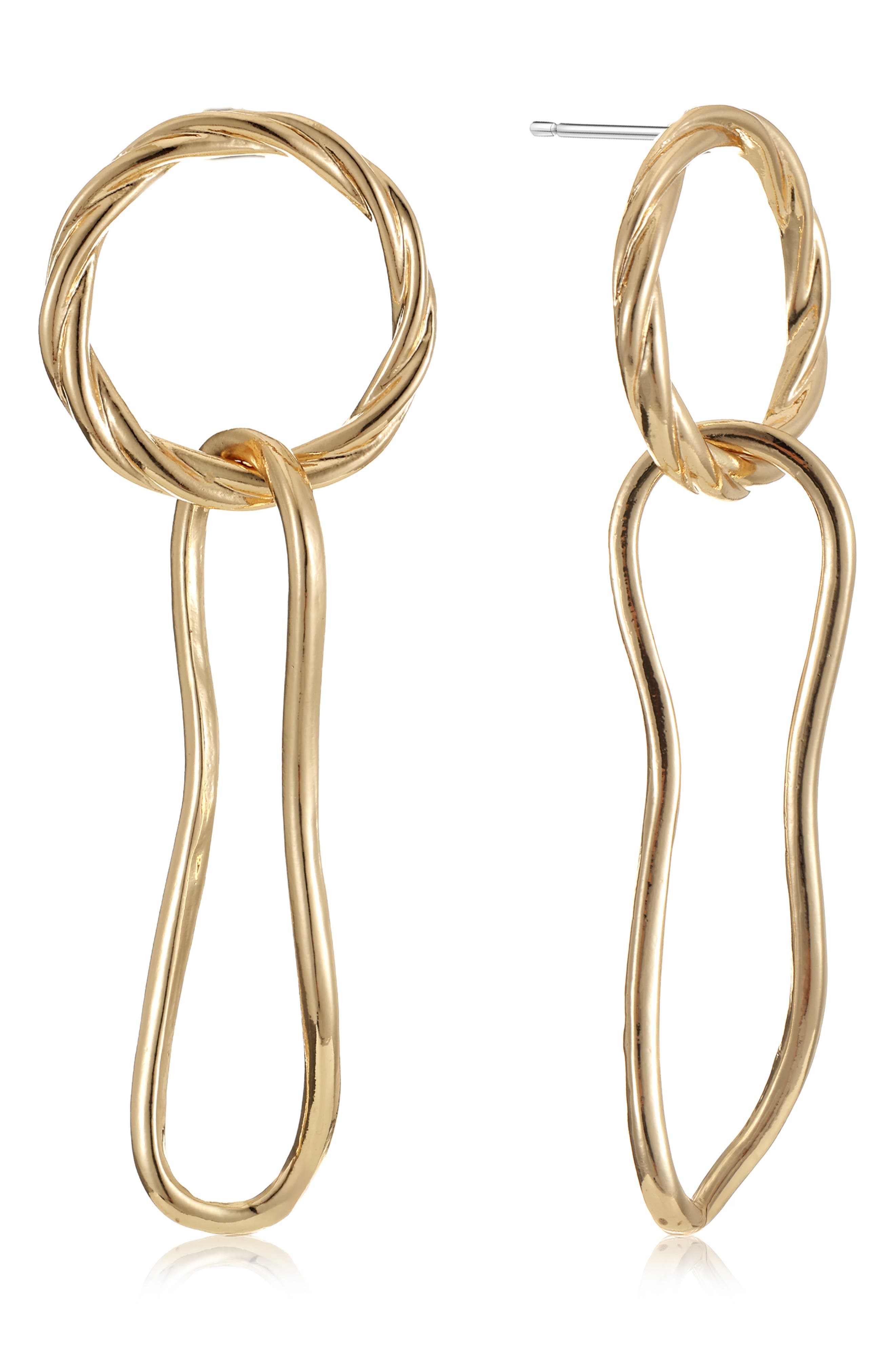 Ettika Circle Dangle Earrings