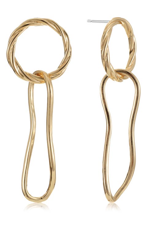 Circle Dangle Earrings