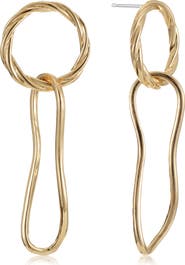 Ettika Circle Dangle Earrings