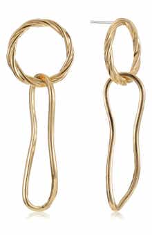 Ettika Circle Dangle Earrings
