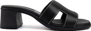 Menina Step Sorrento Leather Medium Heel Sandal