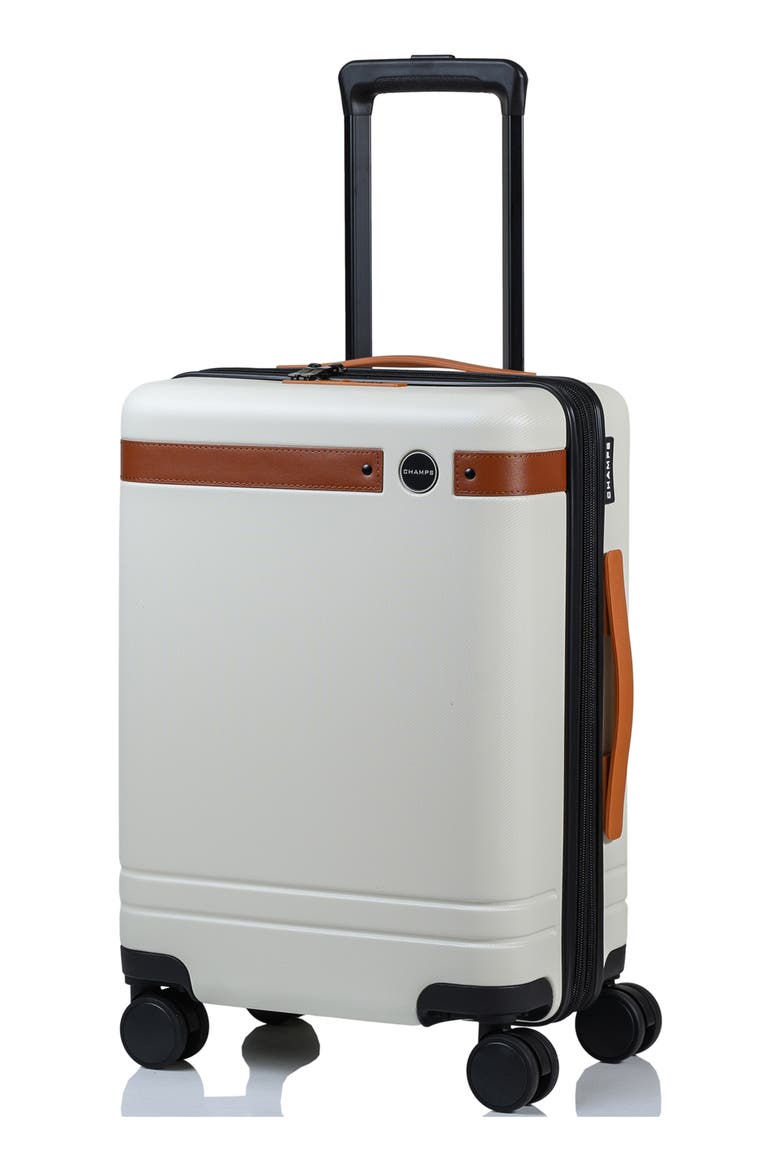 Vintage IV Hardside Carry-On Suitcase, Main, color, IVORY