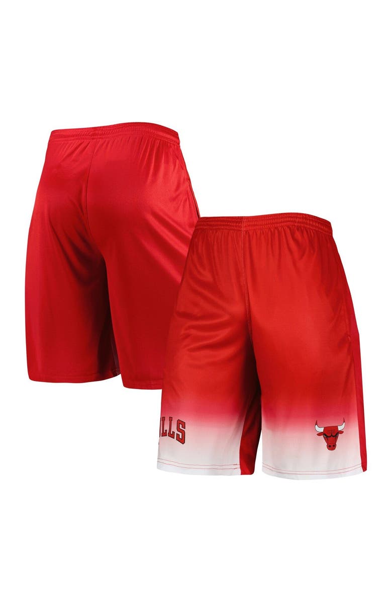 FANATICS Men's Fanatics Branded Red Chicago Bulls Fadeaway Shorts, Main, color, Red