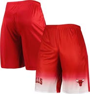 FANATICS Men's Fanatics Branded Red Chicago Bulls Fadeaway Shorts