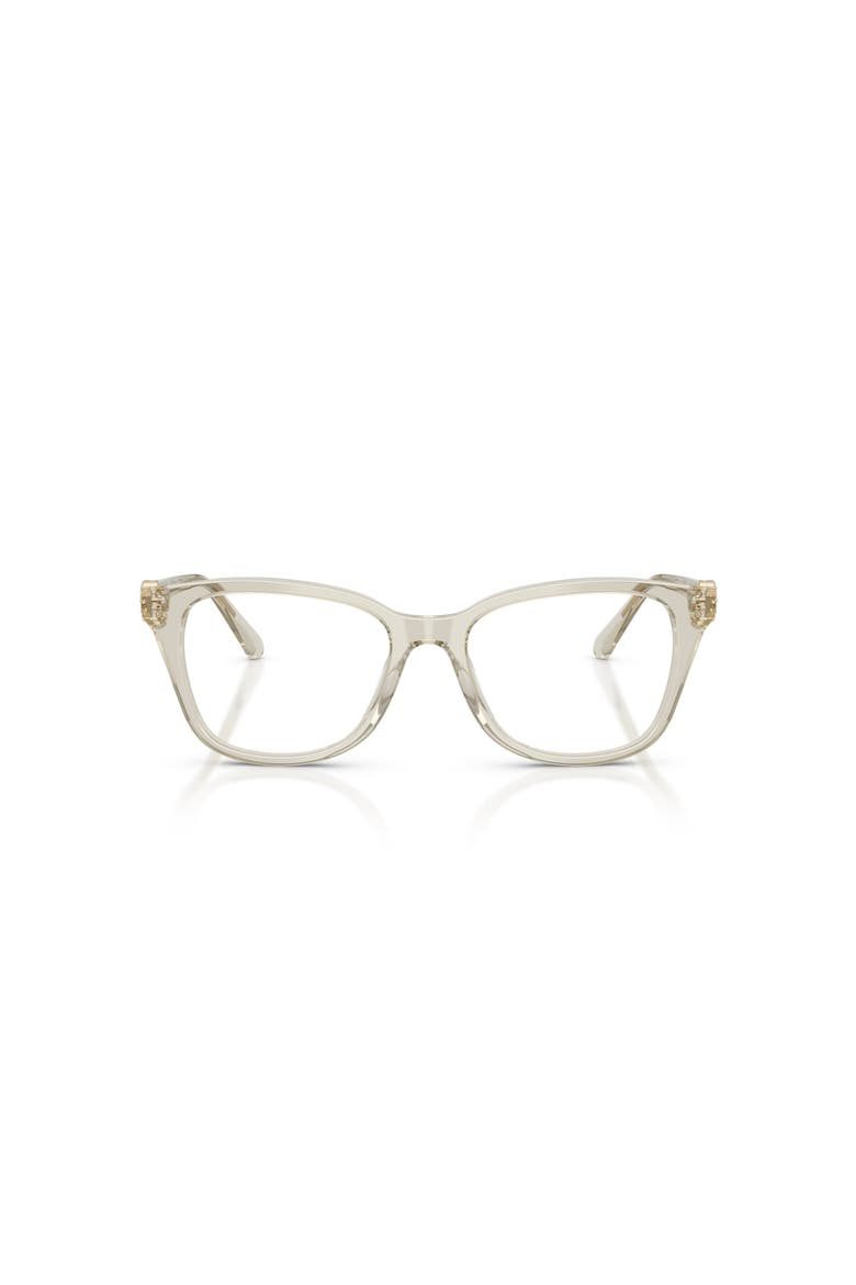 52mm Rectangle optical glasses, Alternate, color, Beige
