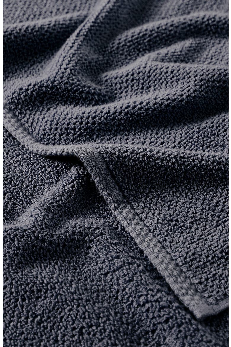 Cotton 12-Pack Textured Washcloths, Alternate, color, STONE BLUE
