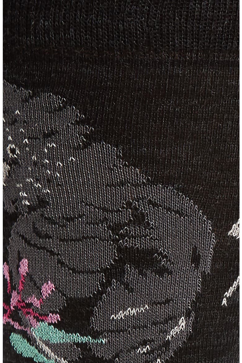 Dot Socks, Alternate, color, BLACK