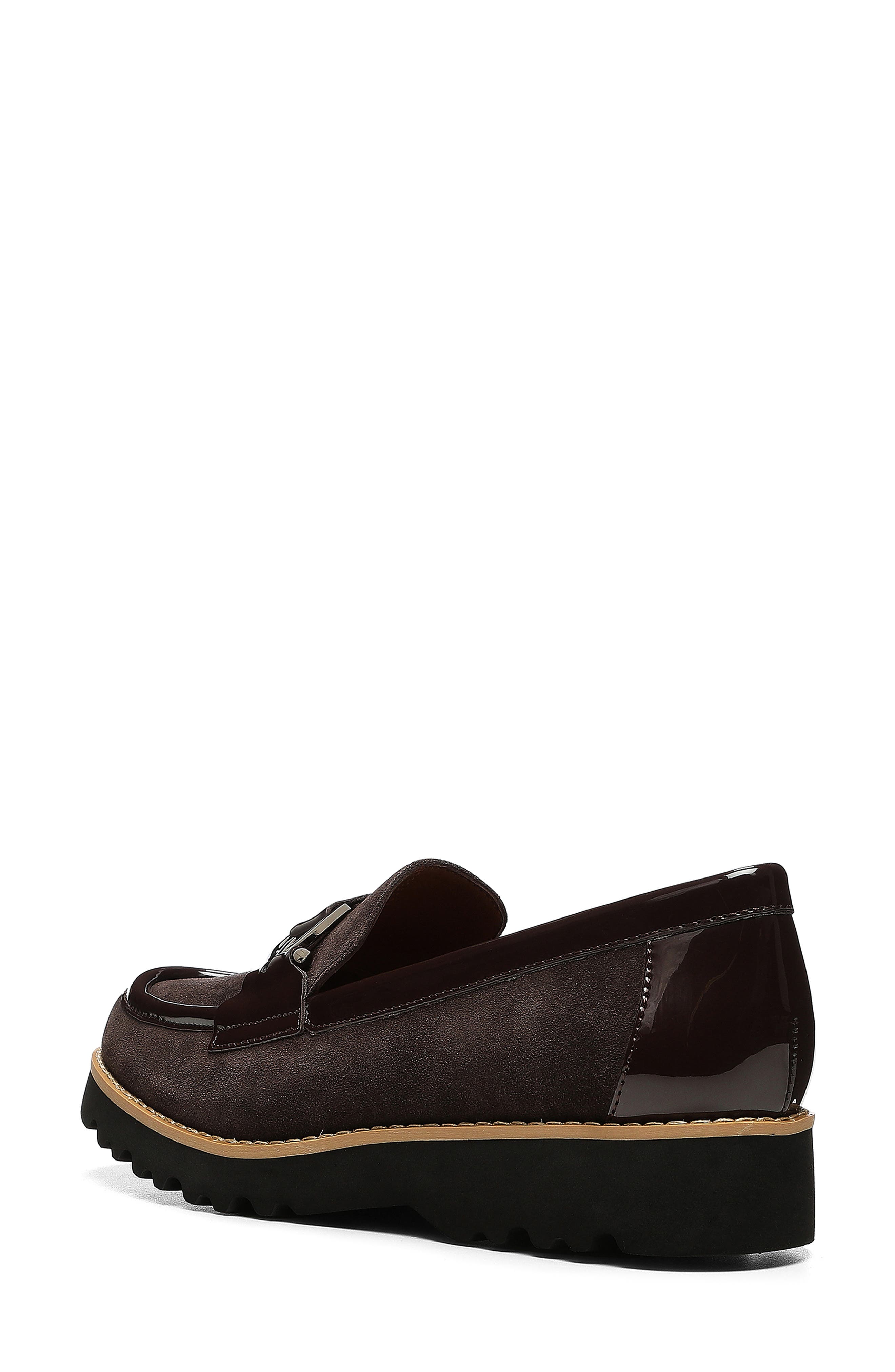 Donald Pliner Clio Slip-on Chunky Loafer, Alternate, color, Dark Brown