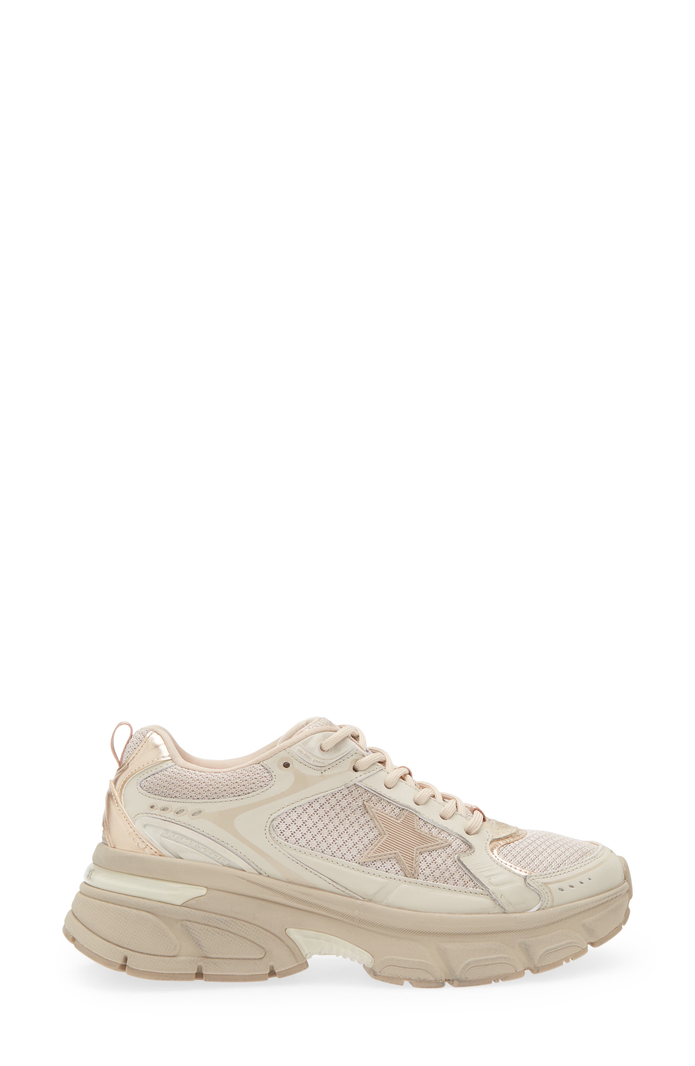 Golden Goose Lightstar Sneaker, Alternate, color, Gray / Taupe