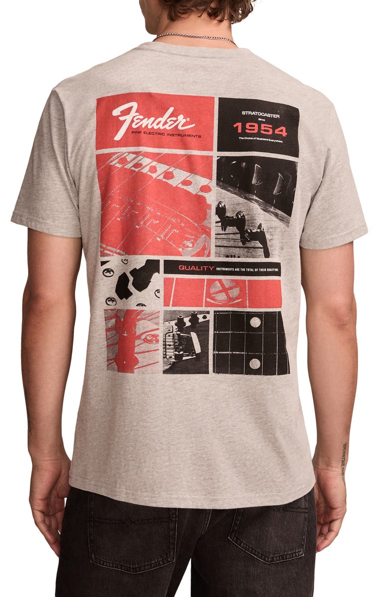 Lucky Brand Fender Strat Photos Graphic T-Shirt, Alternate, color, 