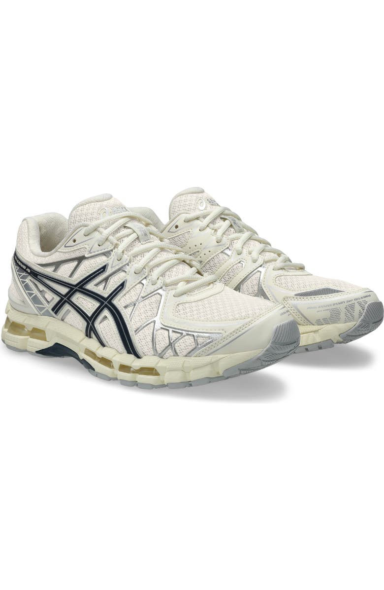 ASICS<sup>®</sup> Gender Inclusive GEL-KAYANO<sup>®</sup> 20 Sneaker, Main, color, Cream/ Independence Blue