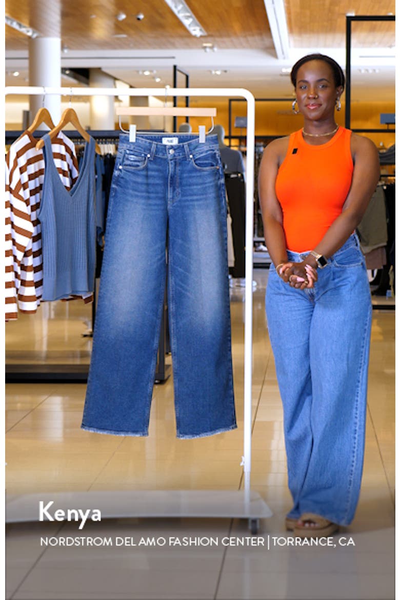 Sasha High Waist Wide Leg Jeans video
