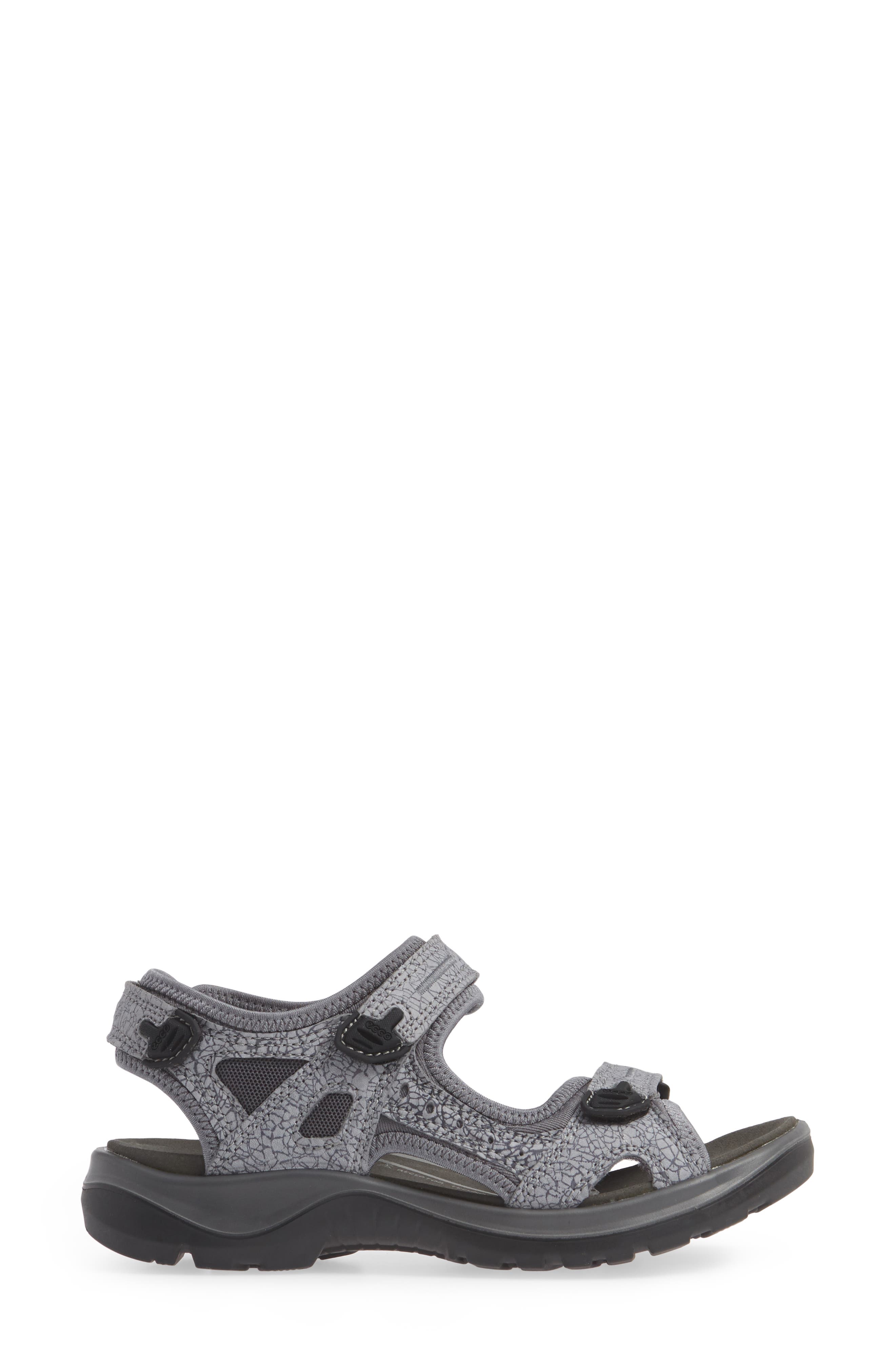 Yucatan Sandal, Alternate, color, TITANIUM/ DARK SHADOW NUBUCK