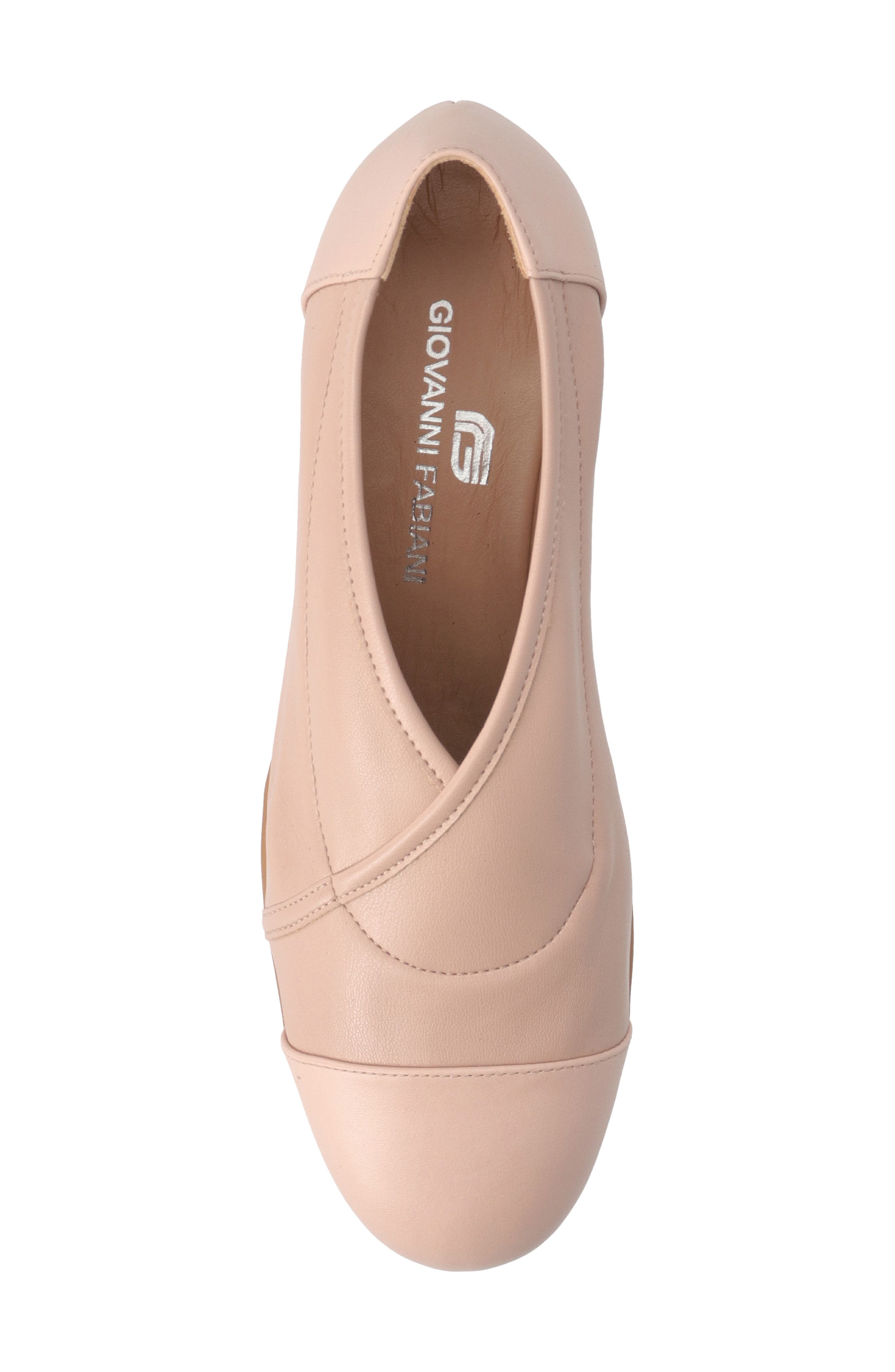Wedge Pump, Alternate, color, NUDE