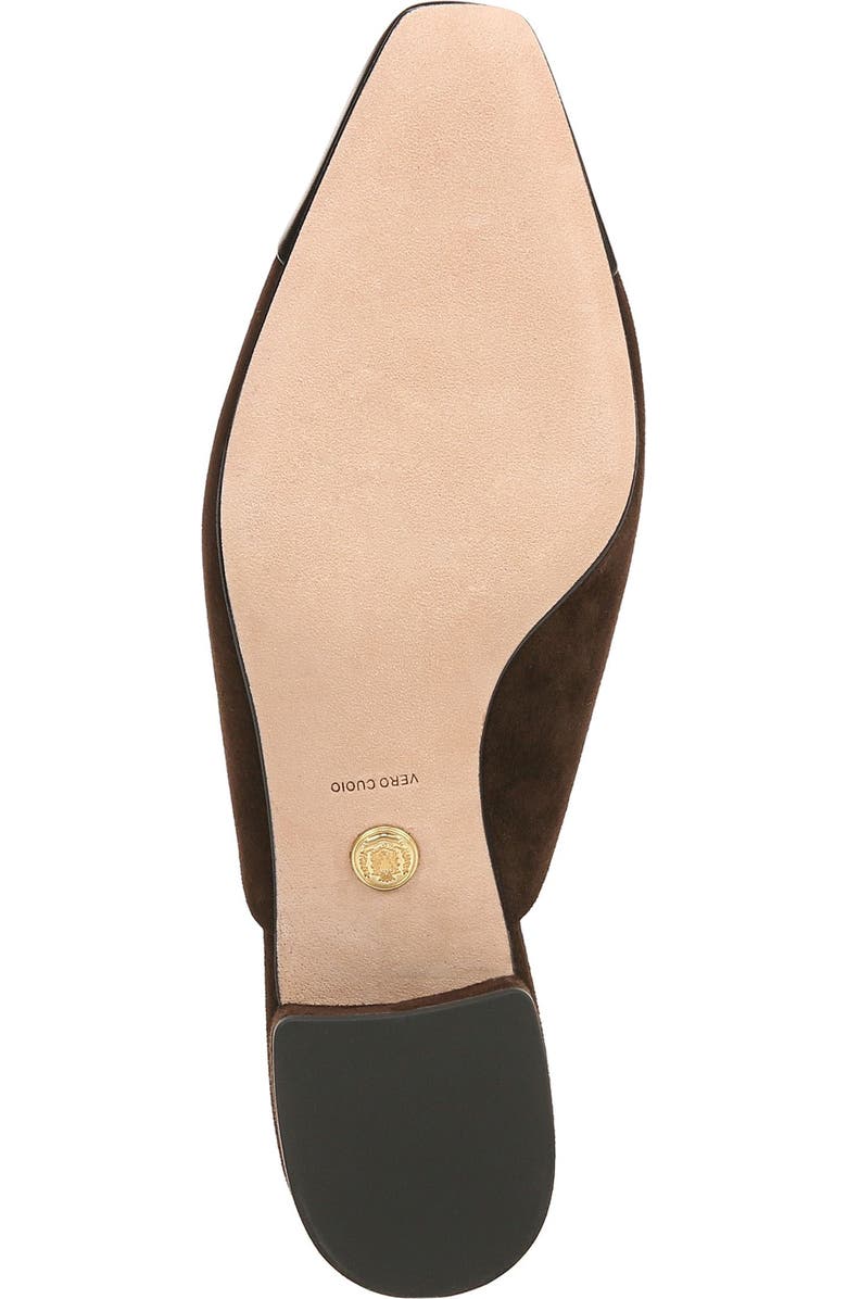 Veronica Beard Cecile Cap Toe Mule, Alternate, color, Espresso/ Black