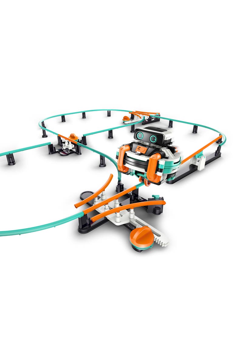 Thames & Kosmos RoboRails Robot Monorail System Experiment Kit, Alternate, color, Miscellaneous