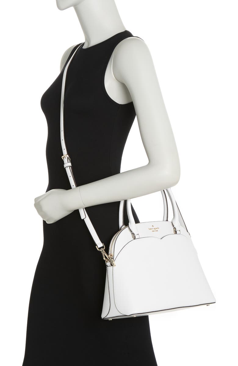 Kate Spade New York payton dome leather satchel, Alternate, color,