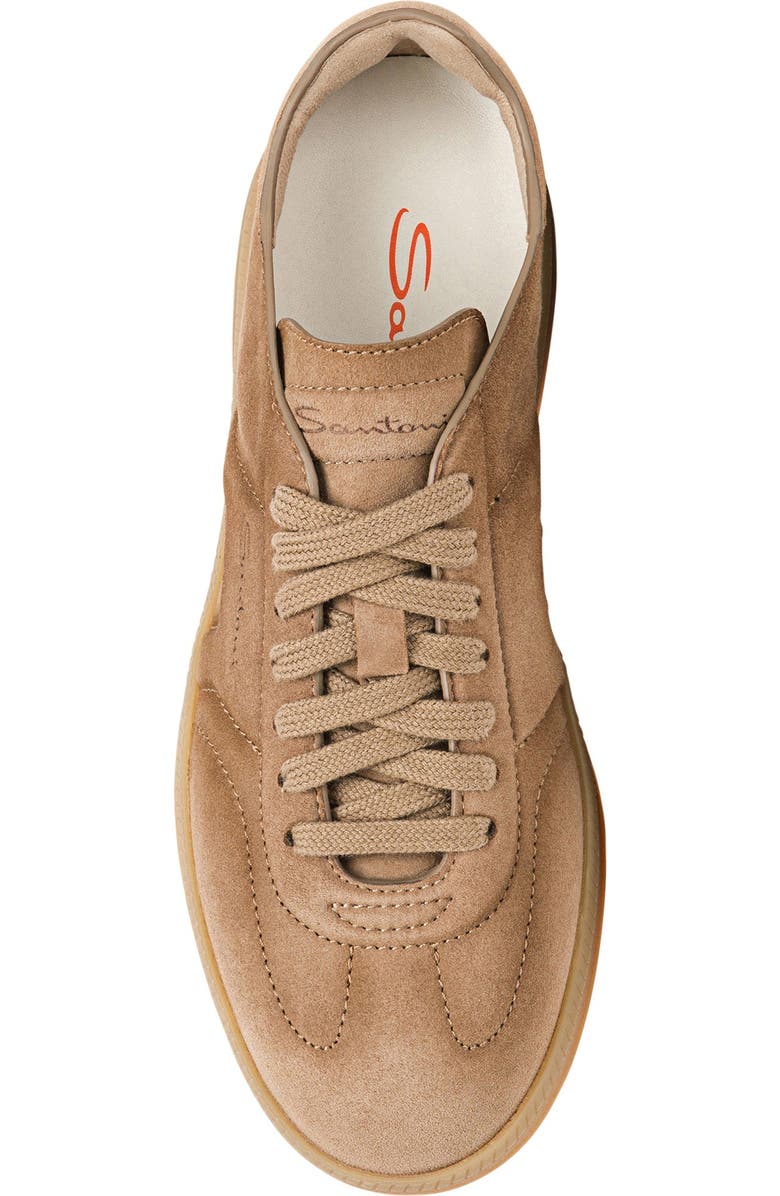 Santoni Women's Leather and Suede DBS Oly Sneaker, Alternate, color,