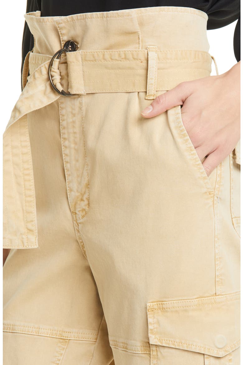 Safari Paperbag Waist Pants, Alternate, color, CARGO