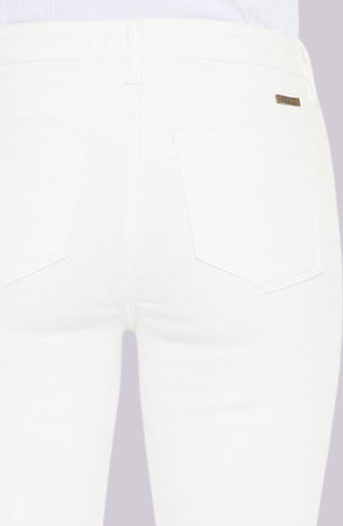 Kancan Volumina Essentials High Rise Crop Bootcut Jeans In Black