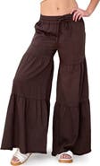 Billy T Fancy Cotton Blend Tiered Pants