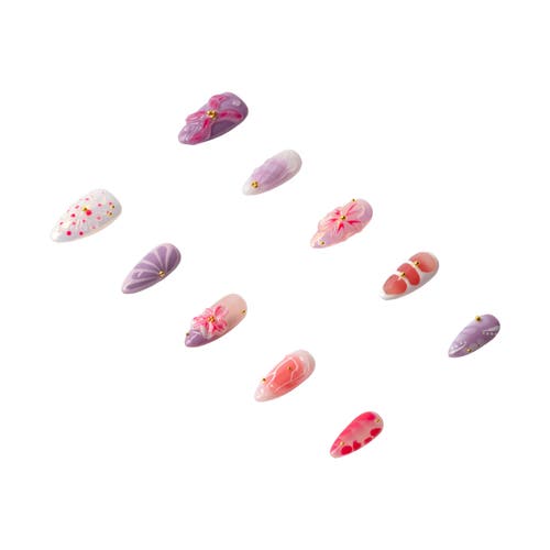 3h Nails Lilac Dream Luxury Handmade Press On Nails In Multi