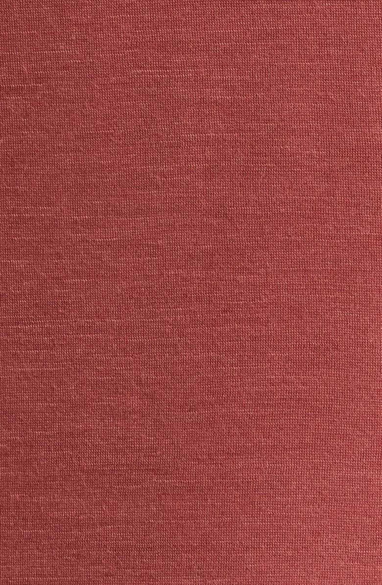 Smartwool Classic All Season Merino Wool Base Layer Long Sleeve T-Shirt, Alternate, color, Burnt Sienna