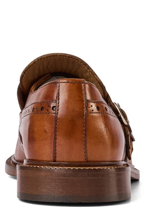 Bruno Magli Ancona Double Monk Strap Shoe In Brown