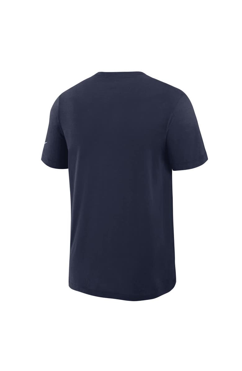 Nike Men's Nike Navy Dallas Cowboys Left End Run Slub Performance T-Shirt, Alternate, color, Navy