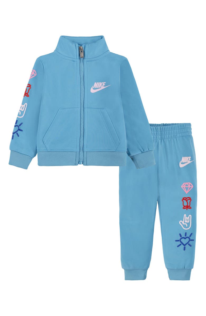 Nike XO Swoosh Tricot Tracksuit Set, Main, color, 