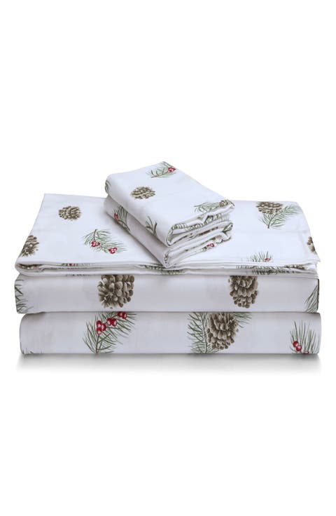 Cotton Flannel Sheet Set
