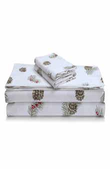 AZORES HOME Cotton Flannel Sheet Set