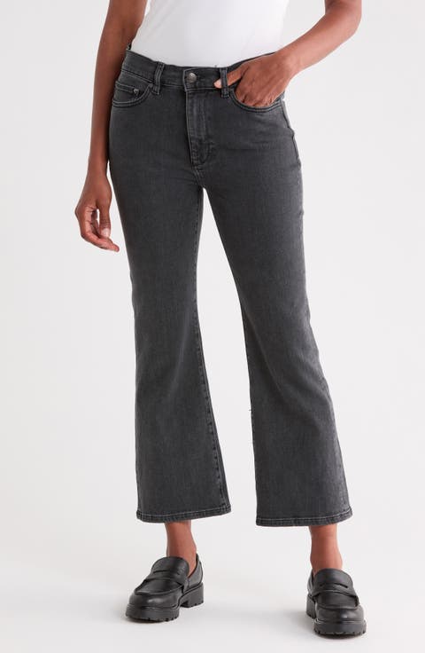Bridget High Waist Crop Bootcut Jeans