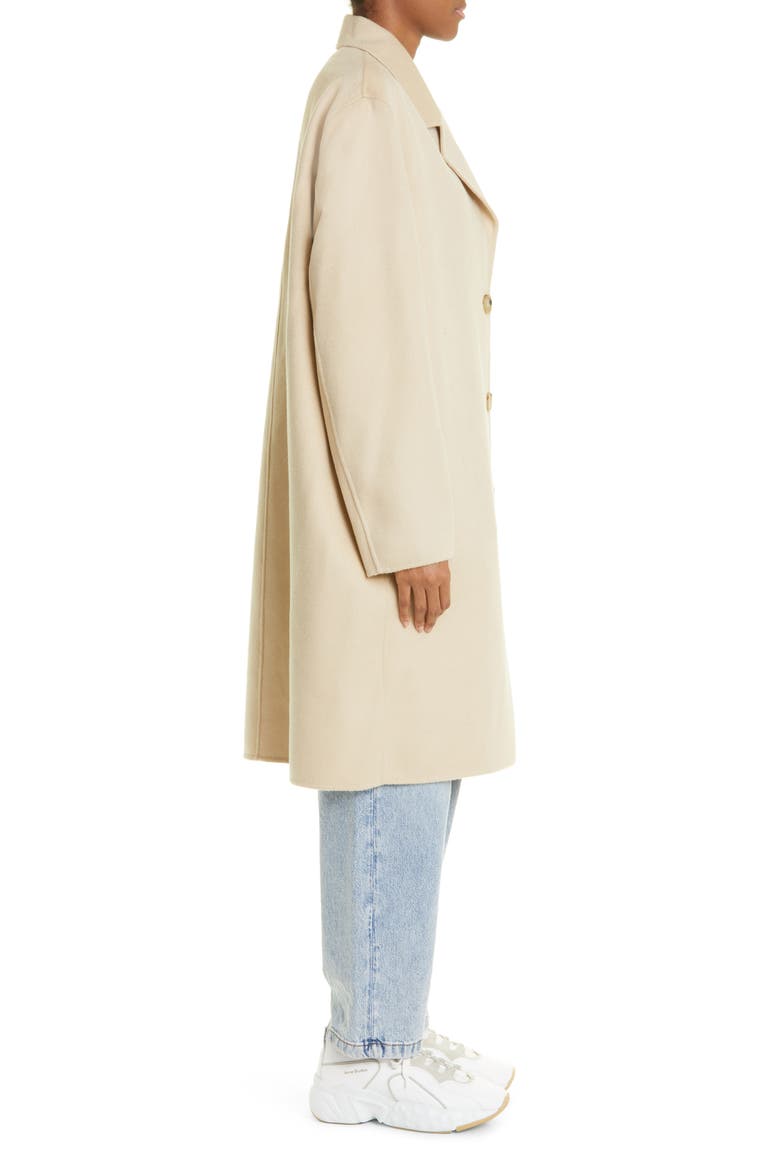 Double Wool Coat, Alternate, color, COLD BEIGE