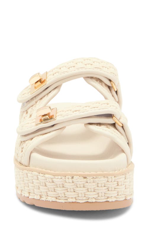 STEVE MADDEN STEVE MADDEN BIGSCHMONA PLATFORM SLIDE SANDAL